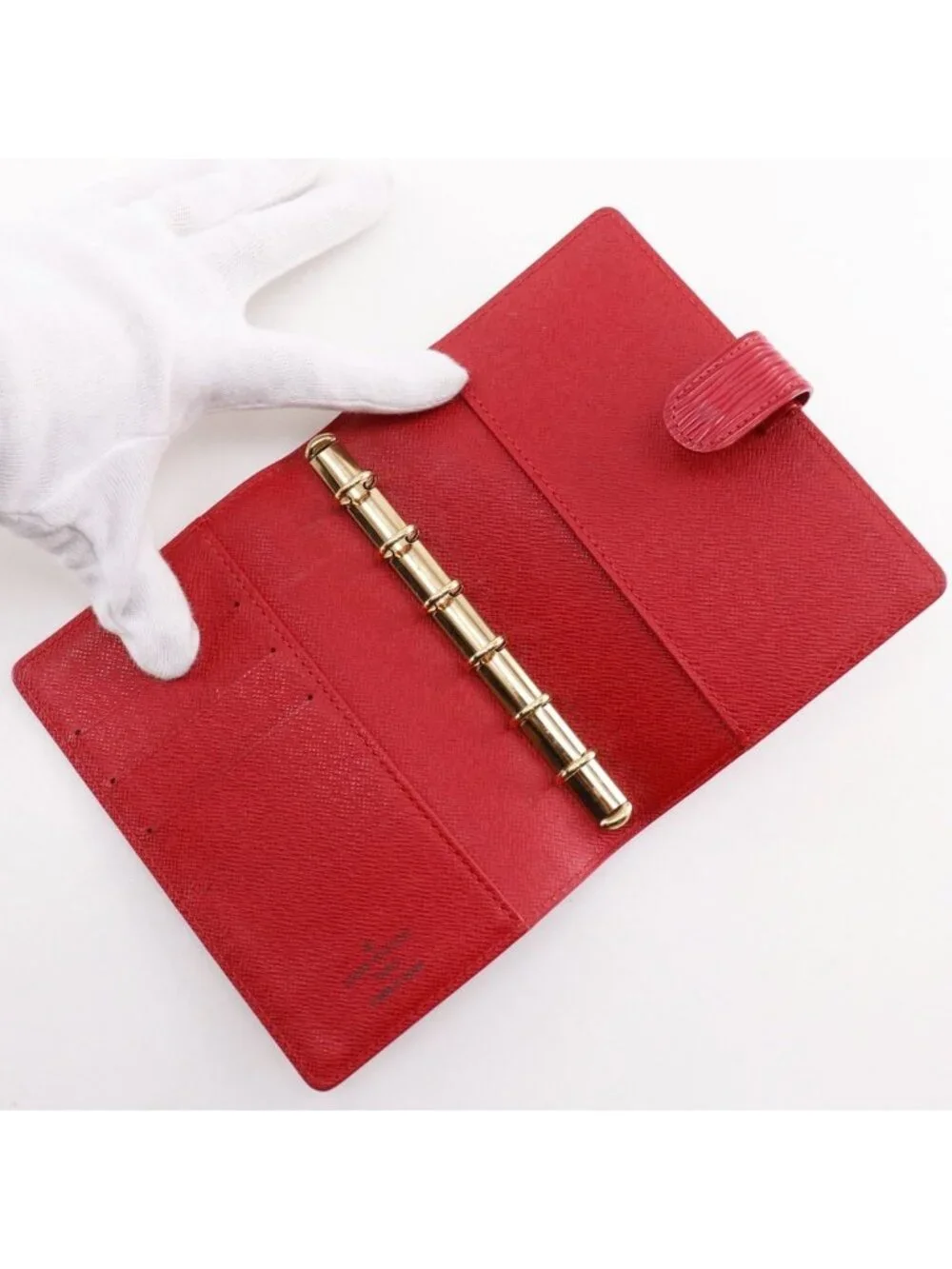 Louis Vuitton Agenda PM Epi Leather Castilian Red Notebook Cover